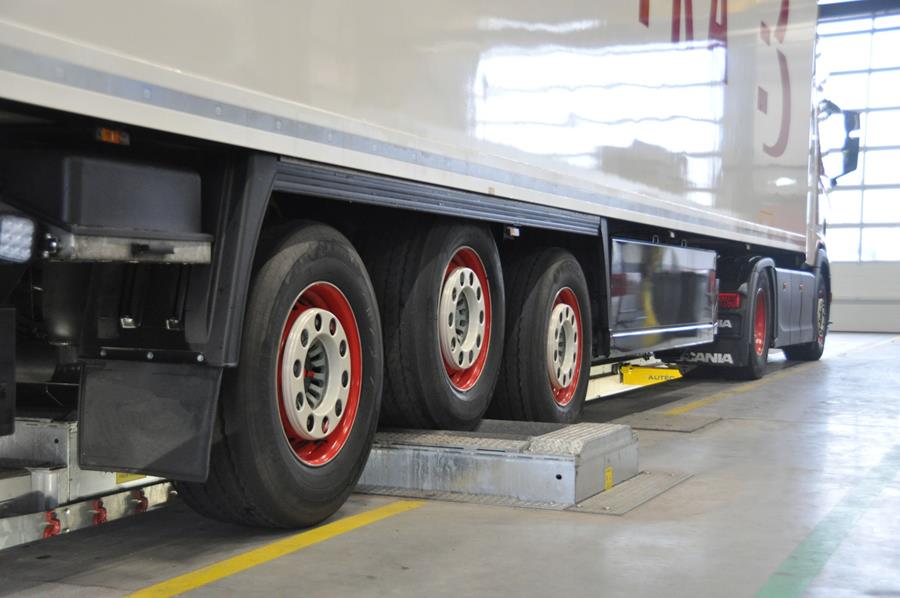APK-straat met VLT remmenbank